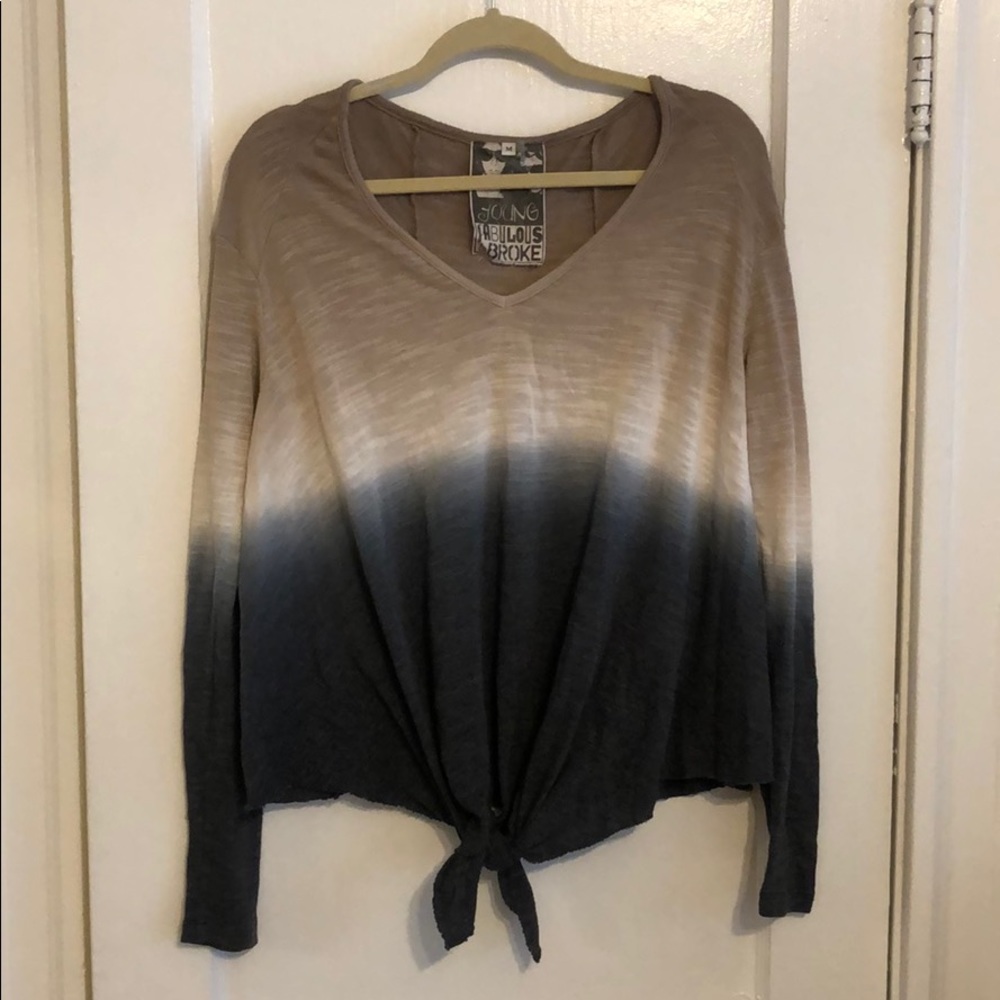 Young Fabulous & Broke Ombré Shirt